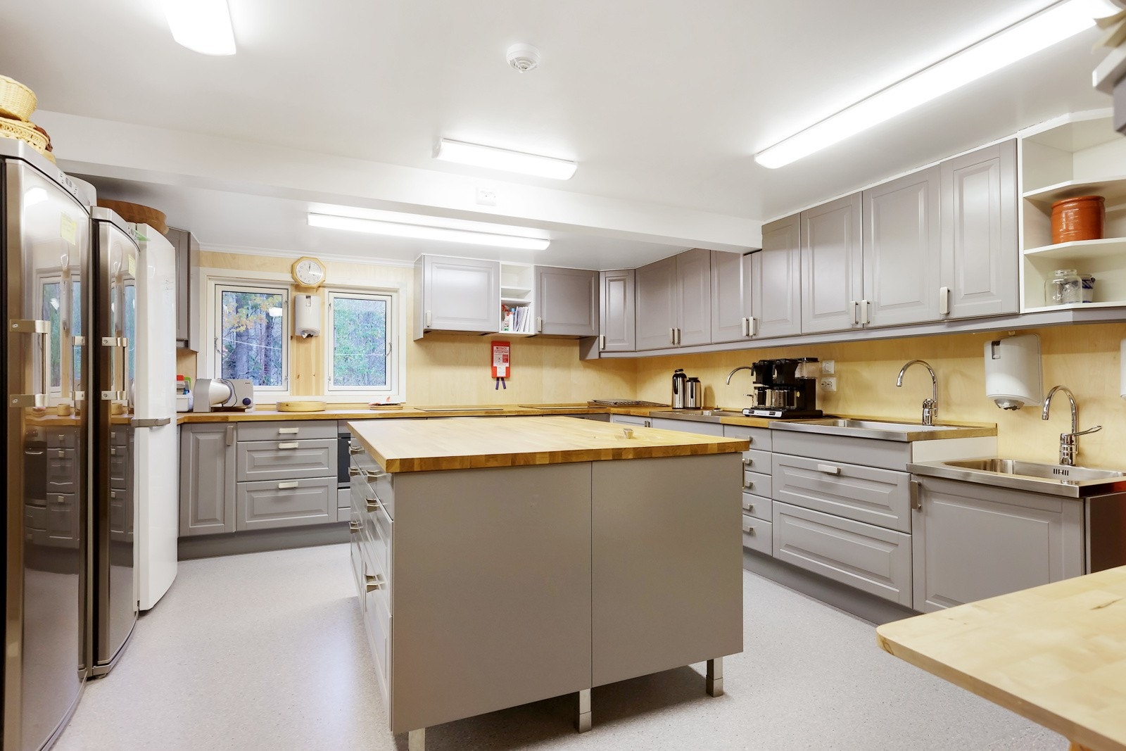 Storkjøkkenet ble pusset opp i 2012 Galleribilde