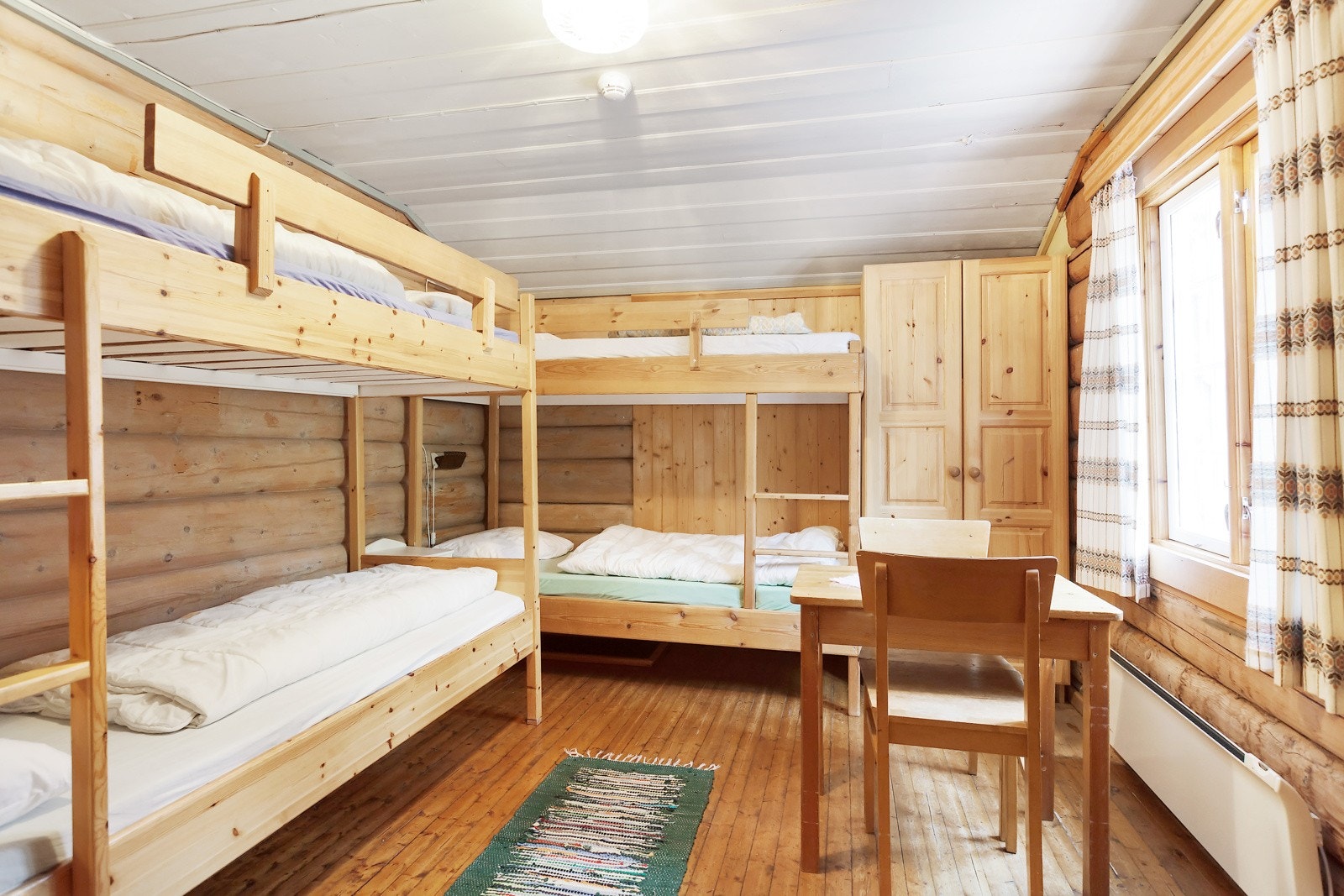 Her er blant annet et av gjesterommene Galleribilde