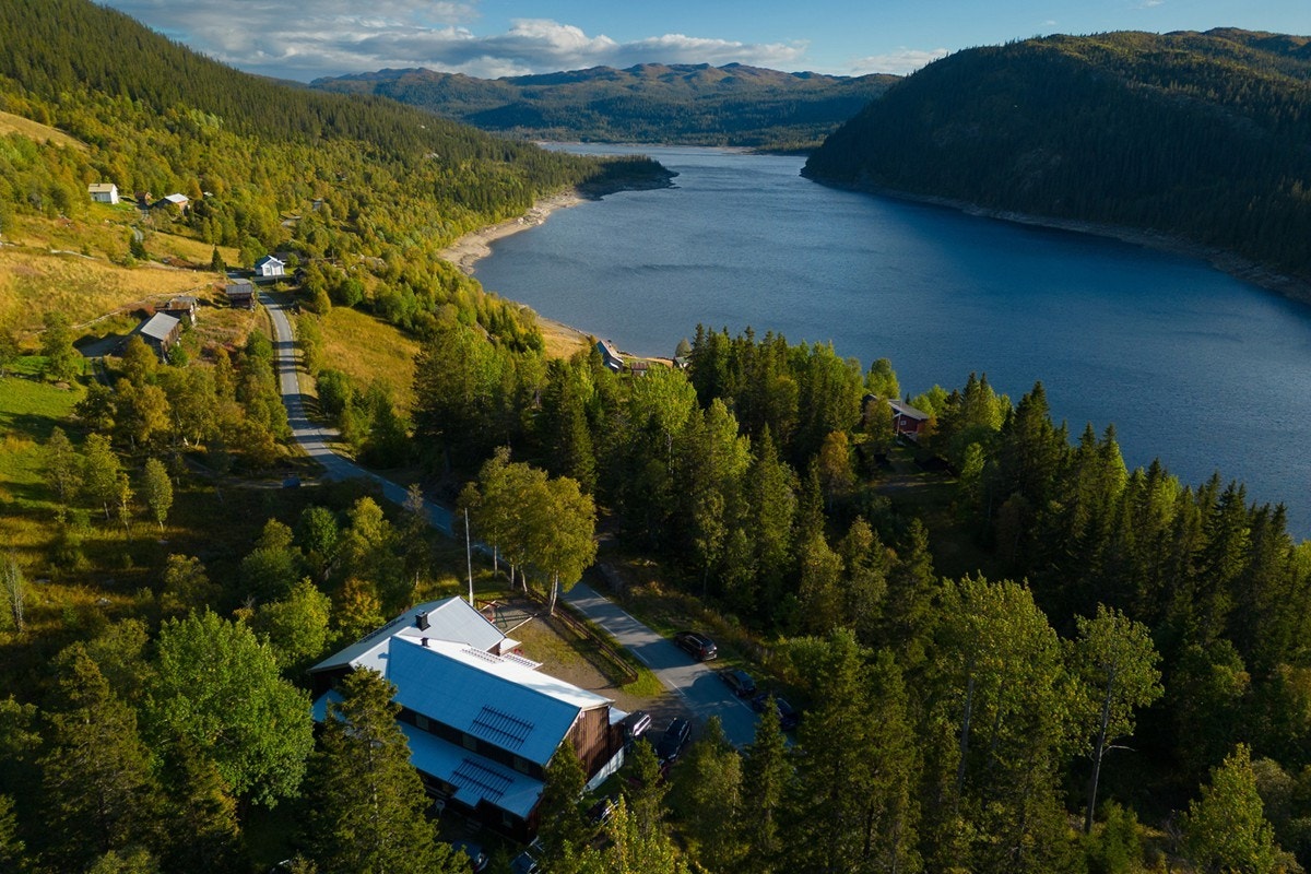 Her ser vi nærheten til Bonsvatn Galleribilde