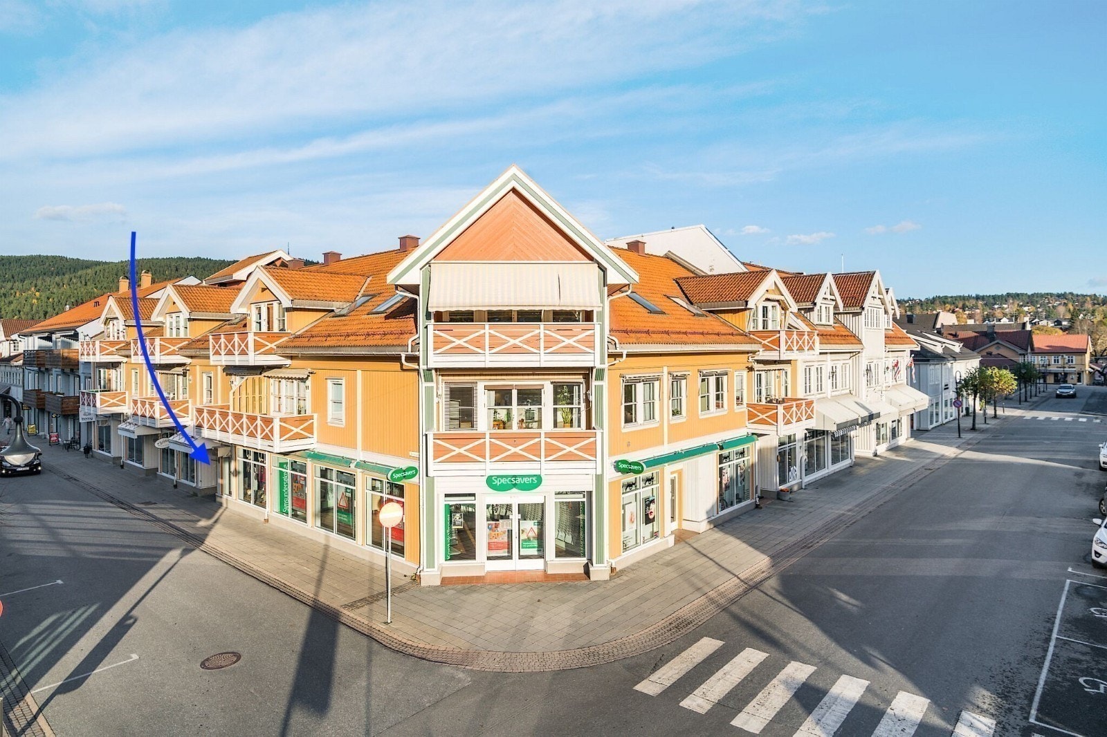 Butikklokale ligger i Kongsberg sentrum Galleribilde