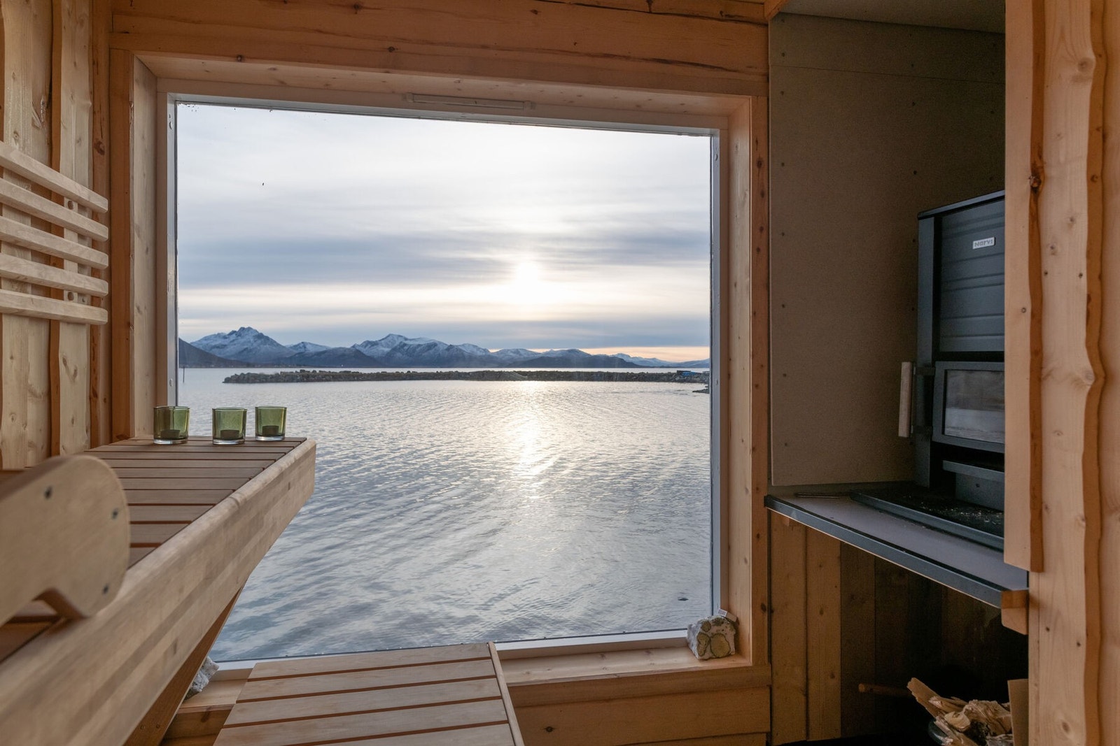 Utsikten fra badstuen Galleribilde