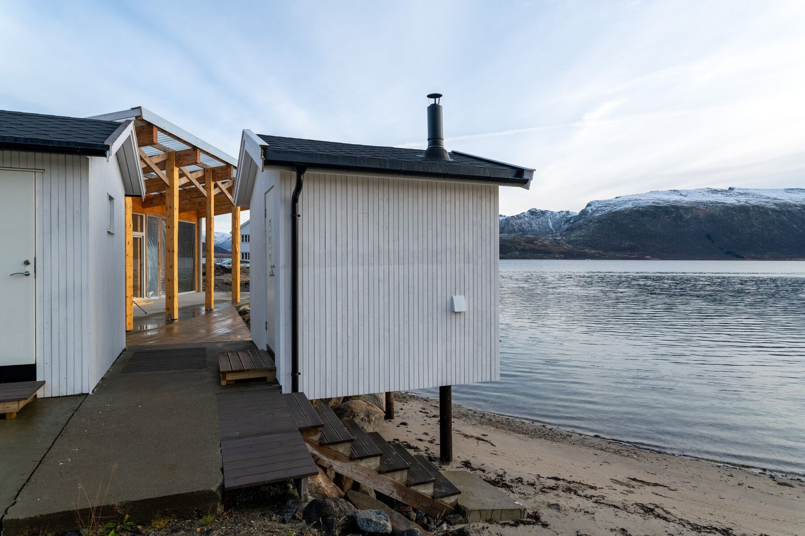 Badstuen ble bygd i 2022 Galleribilde