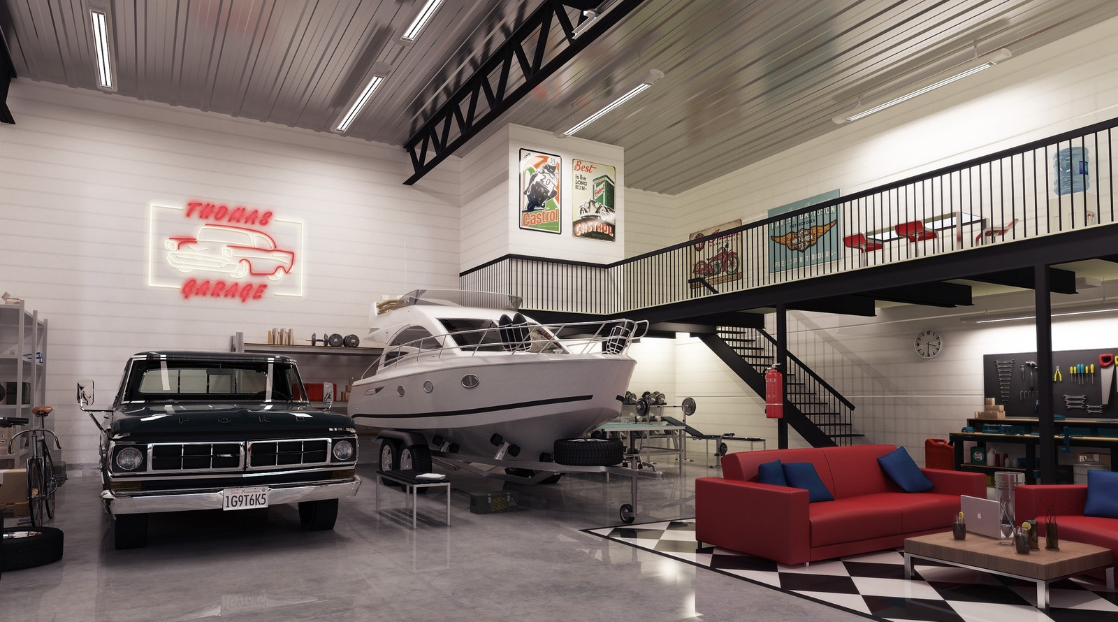 Seksjonene på 144 kvm ligger på enden av byggene og får endevinduer. Bildene er kun ment som illustrasjoner for å vise mulige bruksområder. Galleribilde