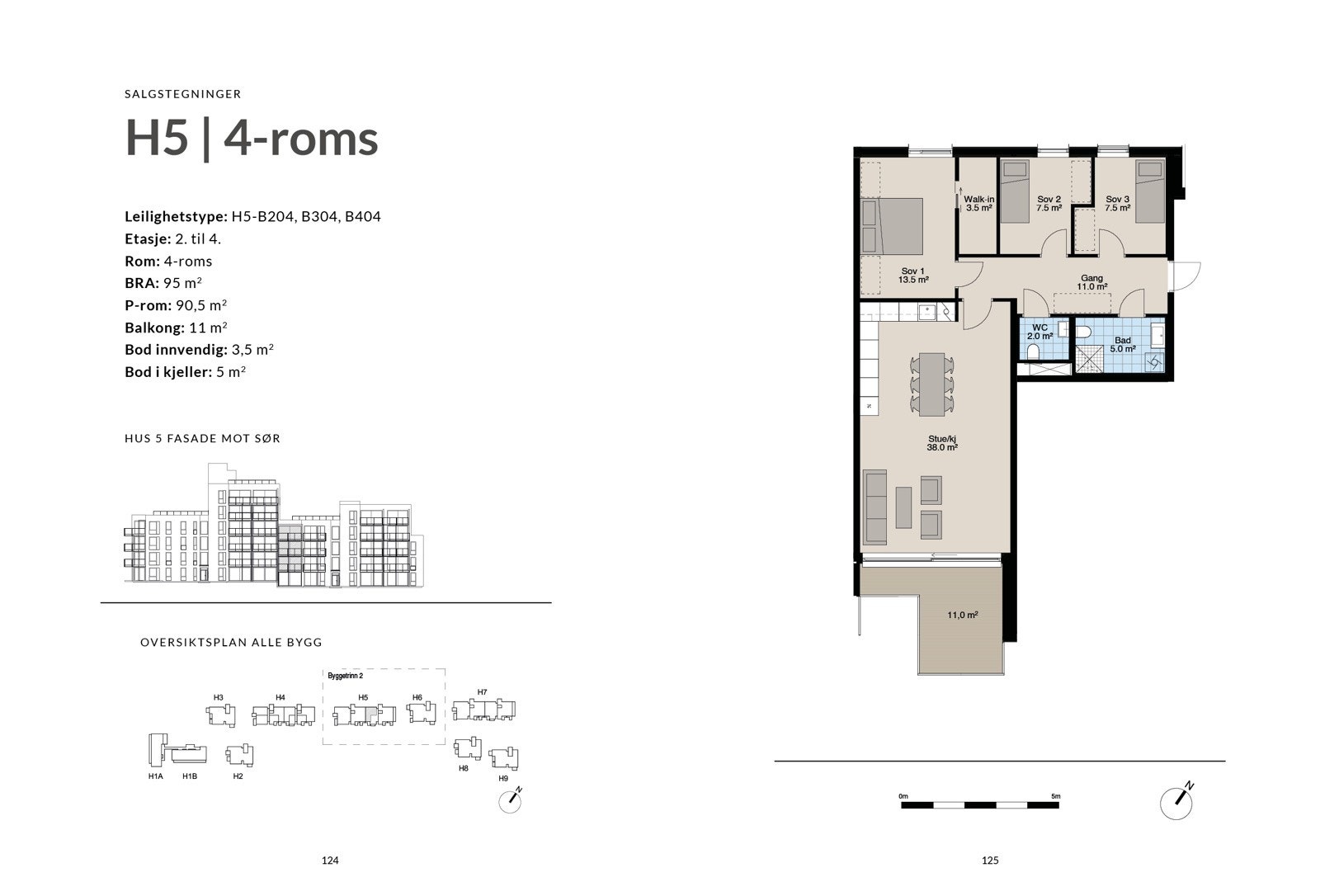 Hus5B204 og B304 og B404 Galleribilde