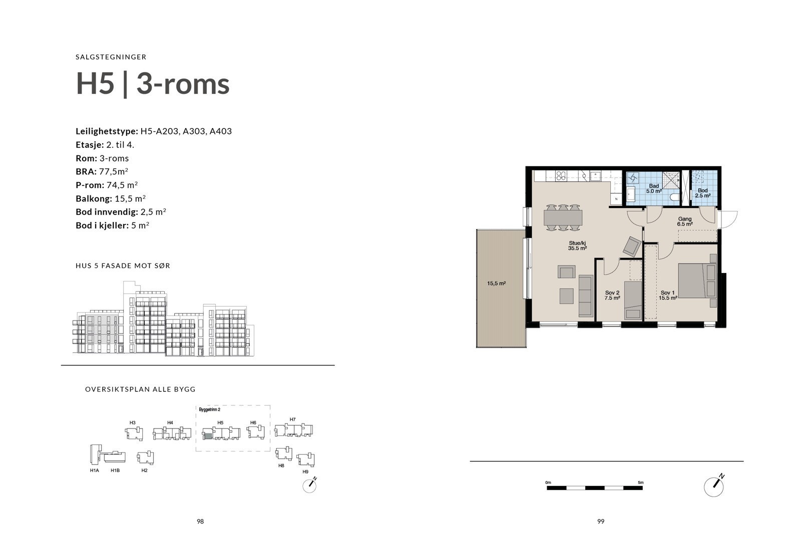 Hus5A203 og A303 og A403 Galleribilde
