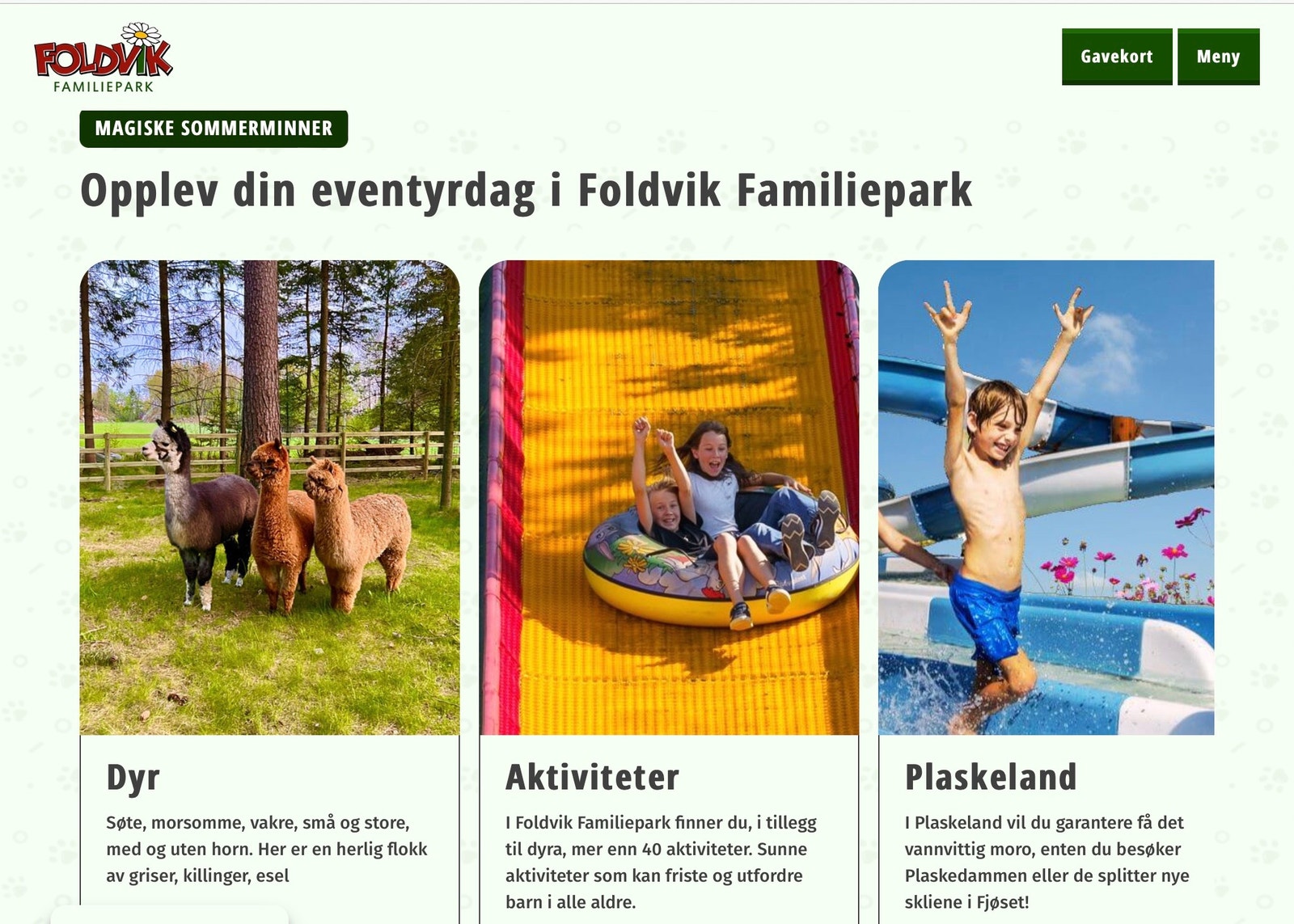 Foldvik Familiepark Galleribilde