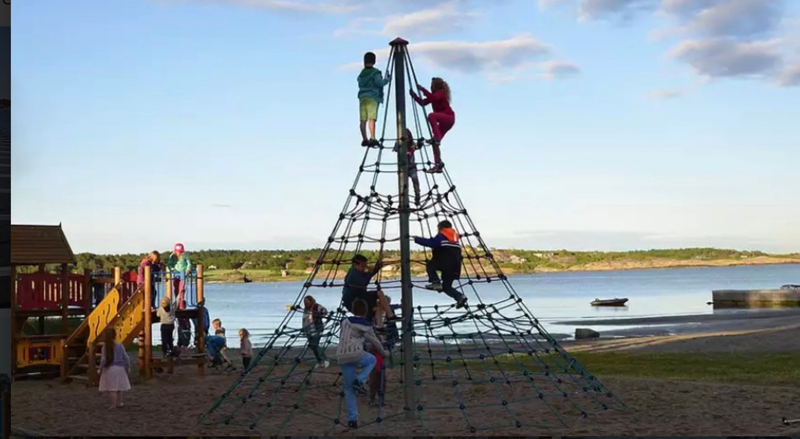 Lydhusstranda camping (Bilde fra camping.larvik.no) Galleribilde