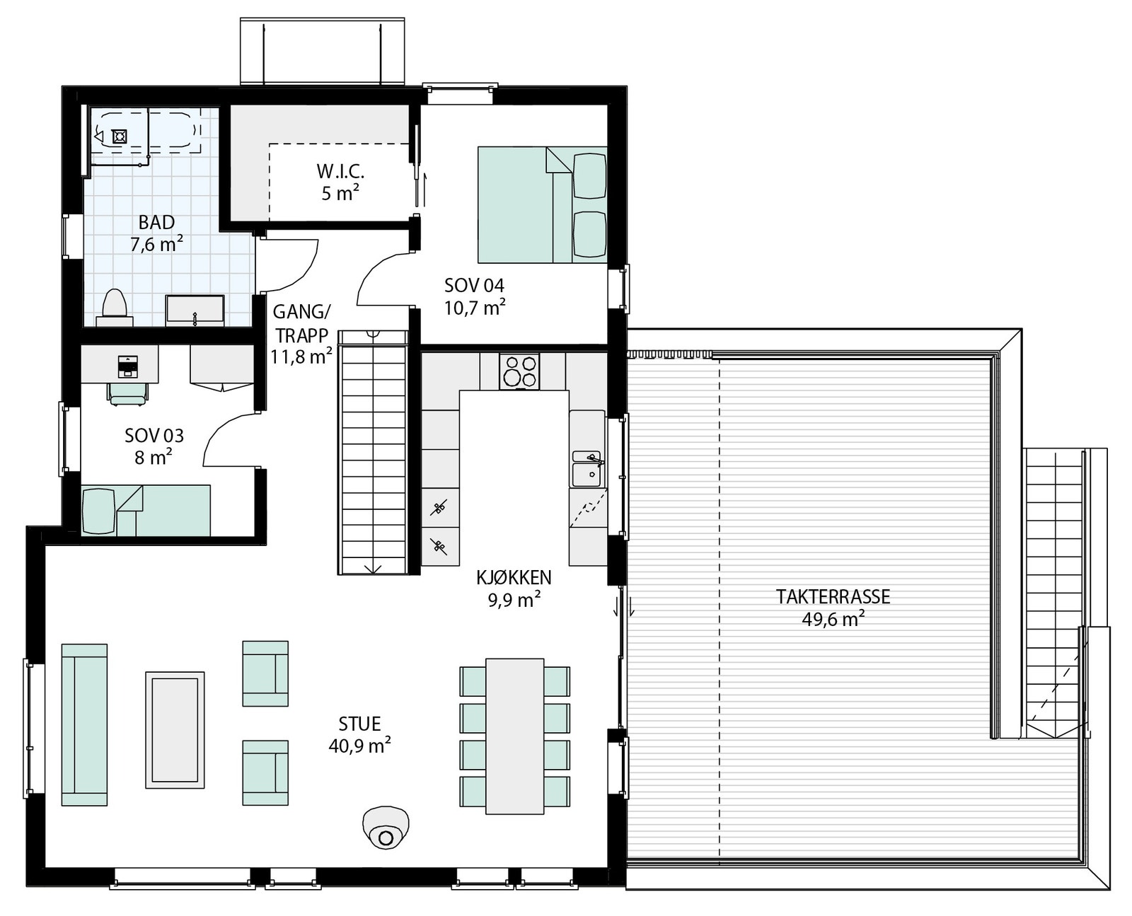2.etg hustype A Galleribilde