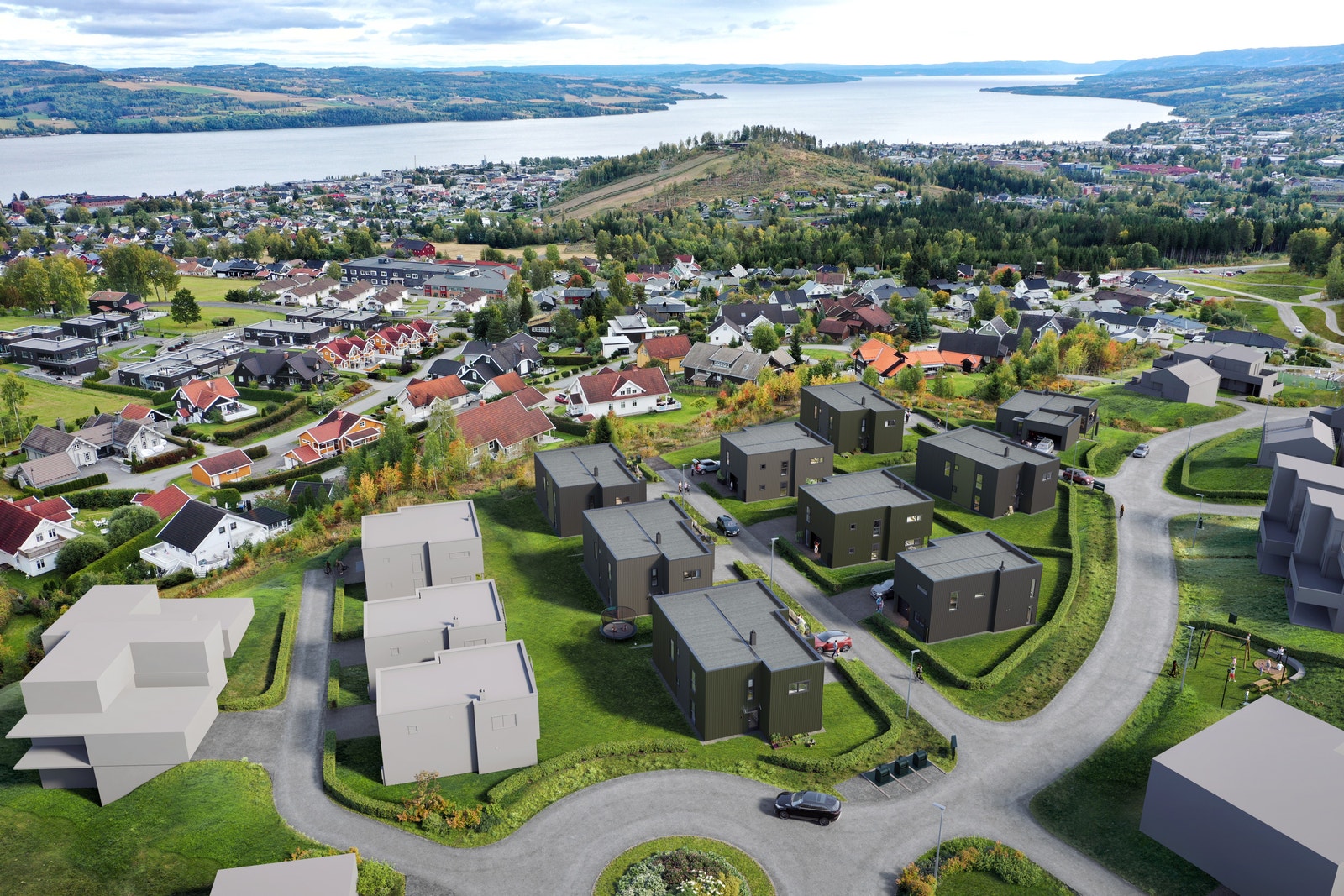 Fantastisk beliggenhet og et trygt sted å vokse opp på Øverbylia! Galleribilde