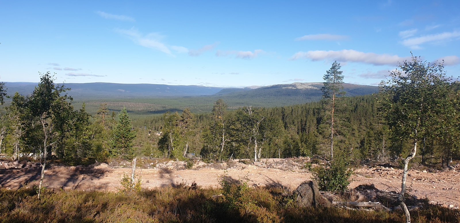 Bilde tatt fra den aktuelle tomten Galleribilde