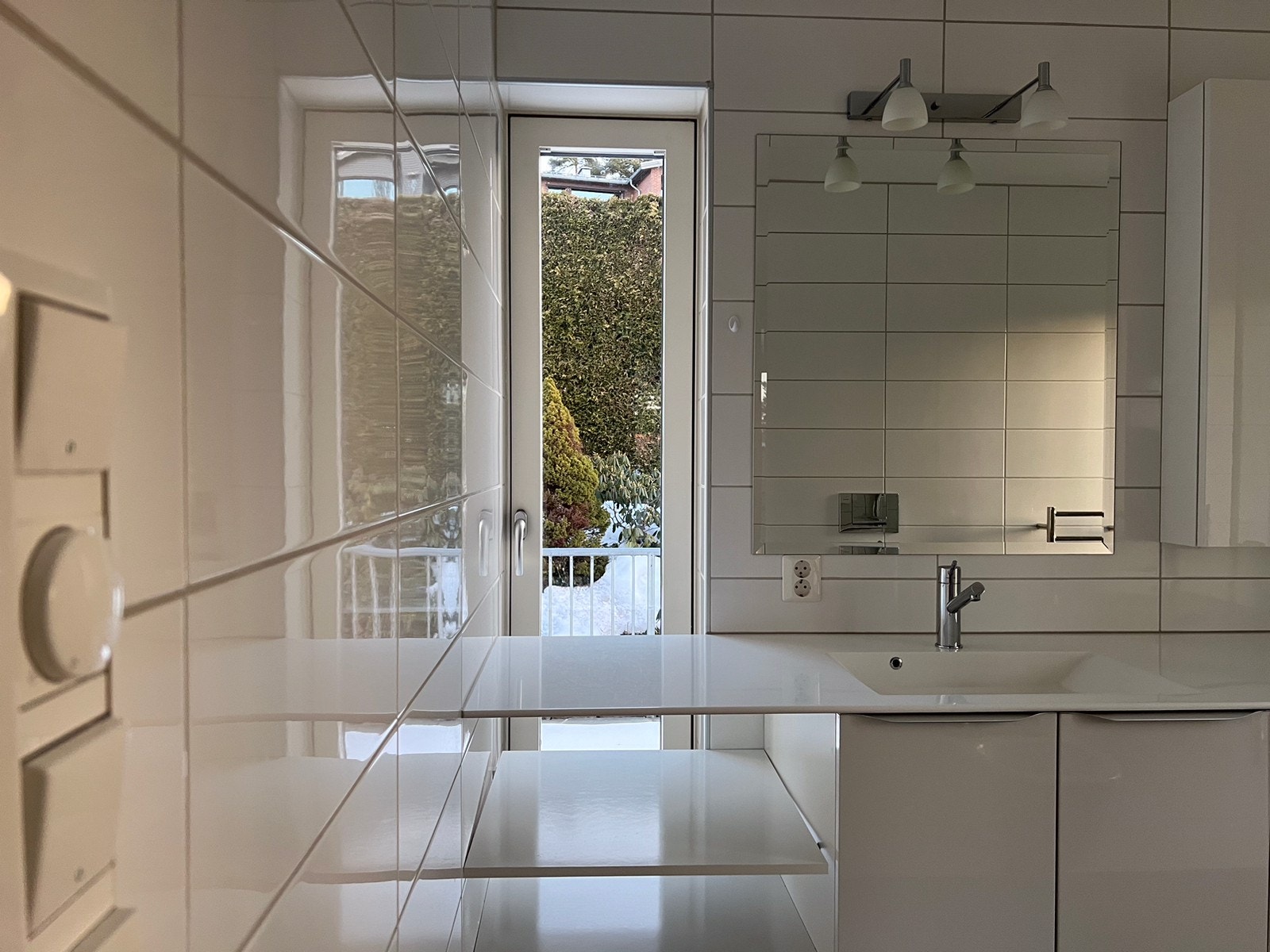 Badet fra inngang Galleribilde