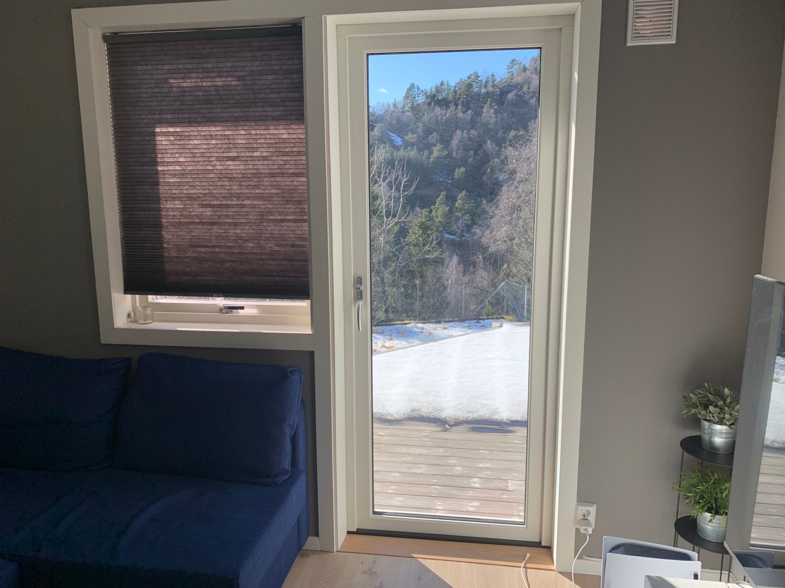 Utgang til terrasse Galleribilde