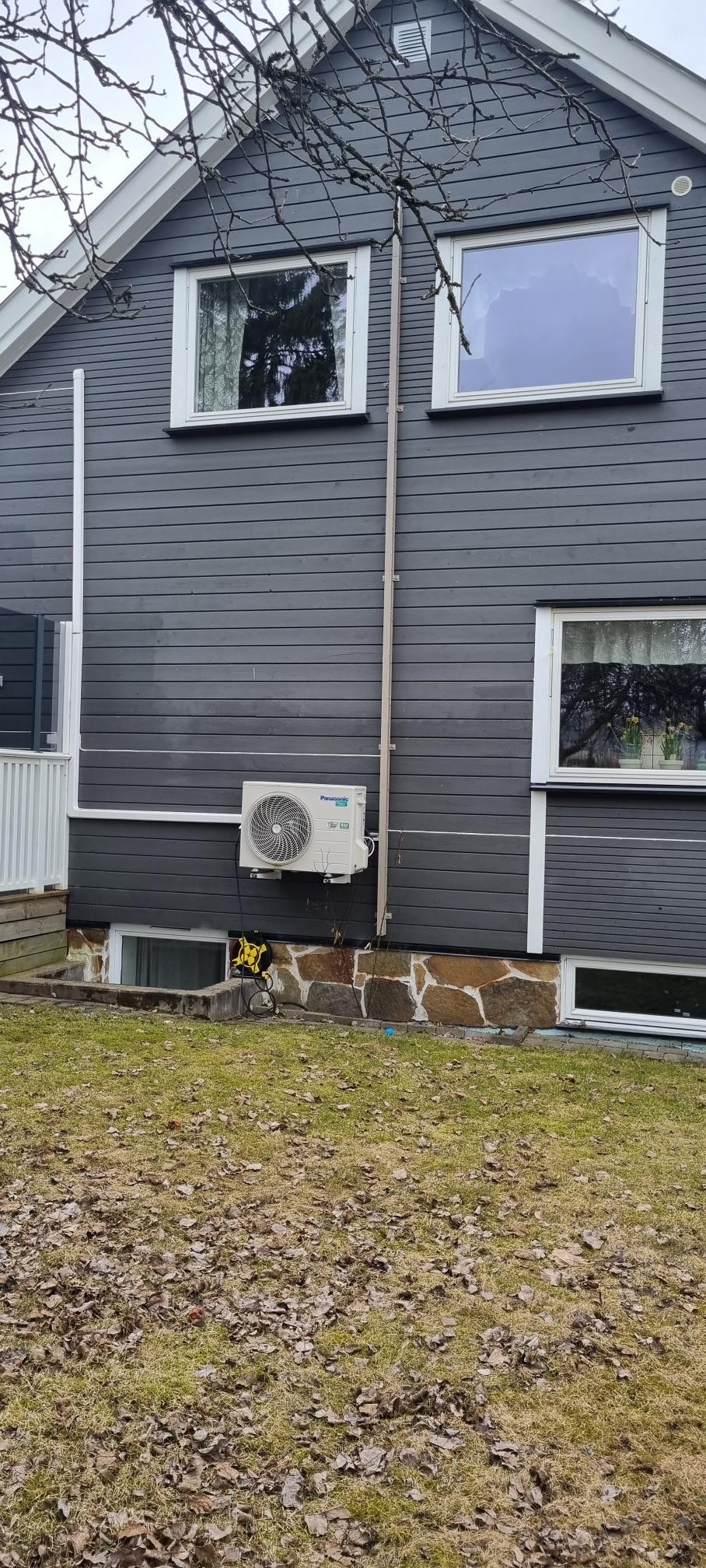 Brannstige fra stue. Galleribilde