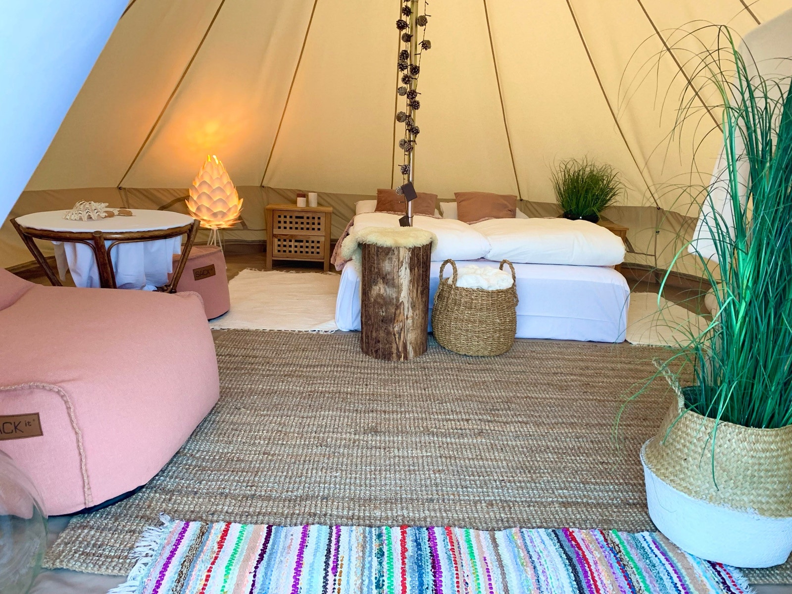 Velkommen inn! Glamping telt (Glamour telt) Galleribilde