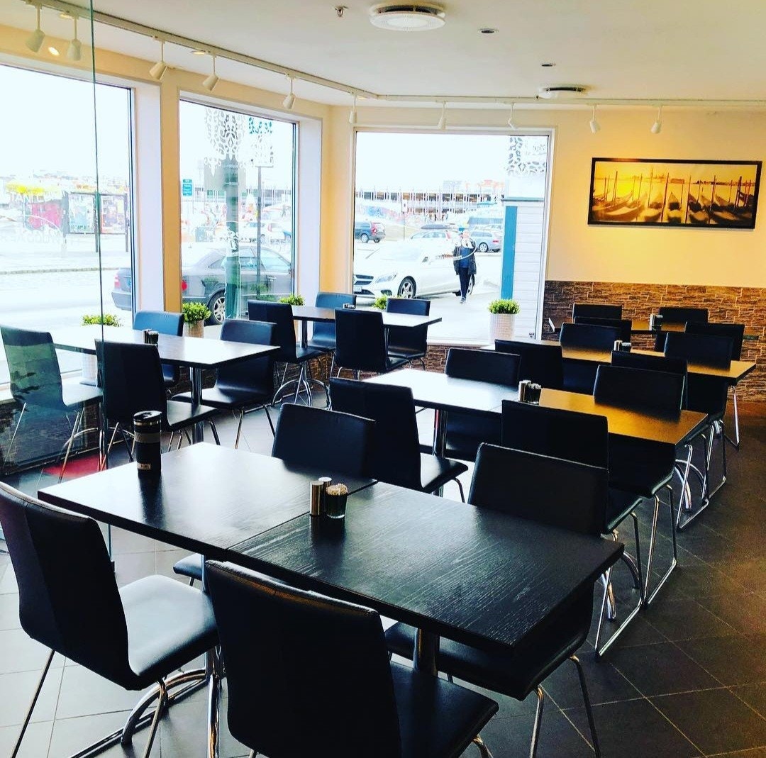 Serveringsareal Galleribilde