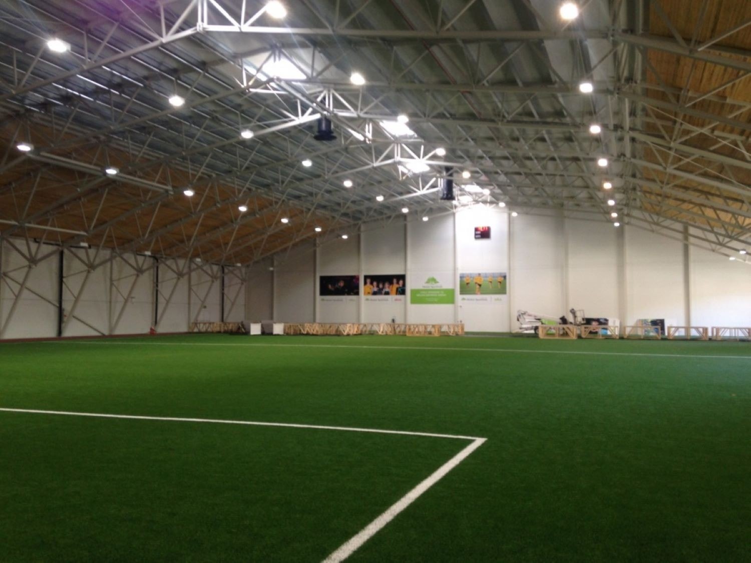 Fotballhall Galleribilde