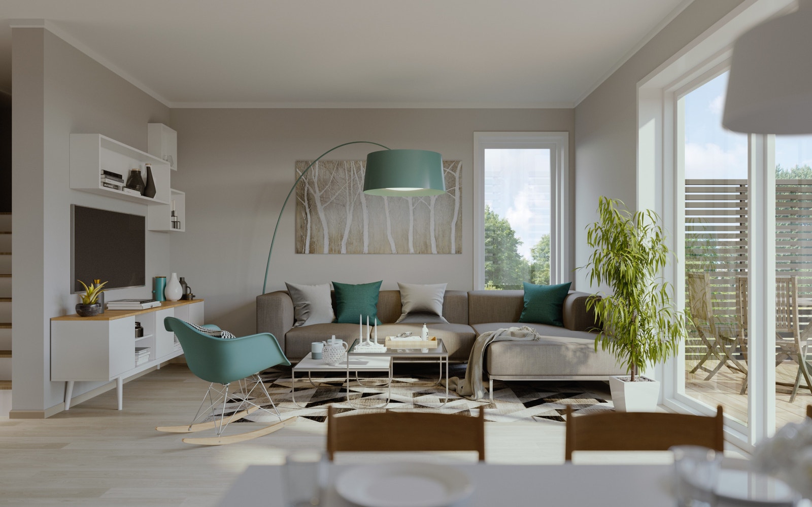 Frøbergvegen 35B (5) og 37A (4). Illustrasjonsbilde. Galleribilde