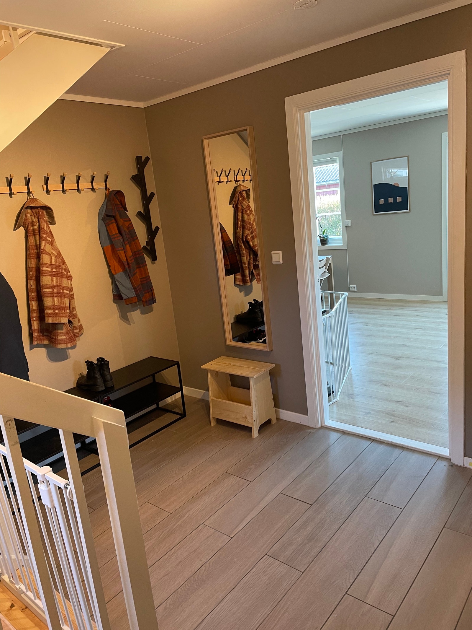 Gang med god plass. Galleribilde