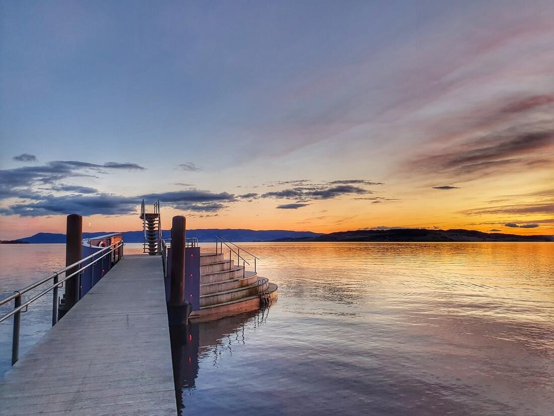 Stupetårnet i Mjøsa - til bruk sommer som vinter Galleribilde