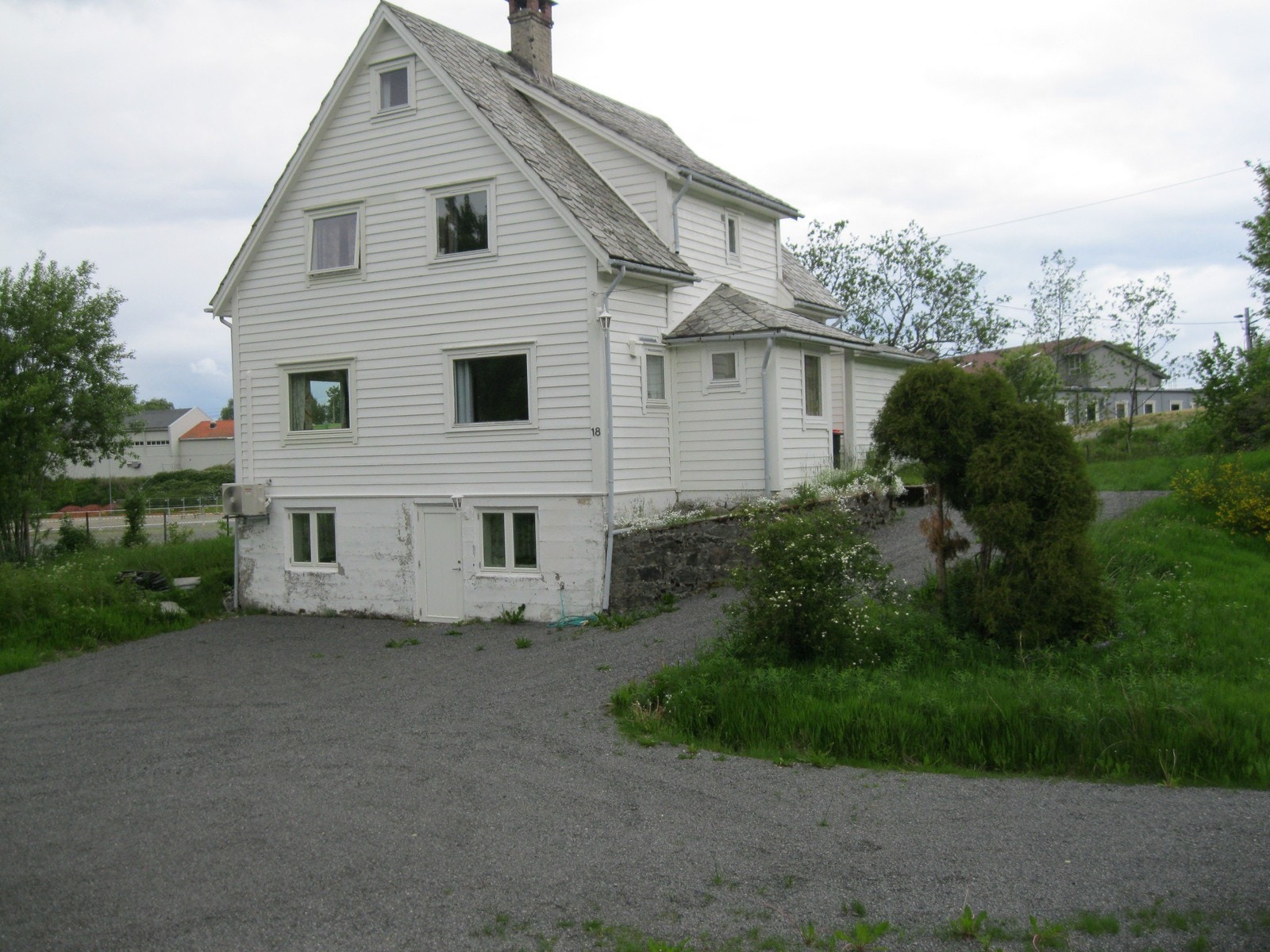 Huset ute Galleribilde