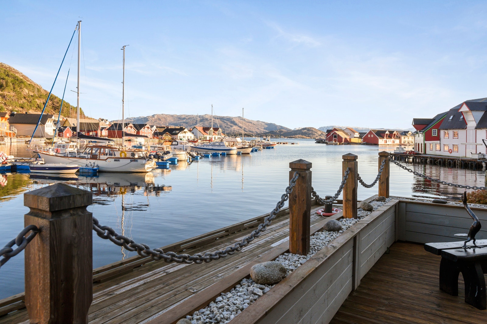 Utsikt mot Knutholmen. Galleribilde