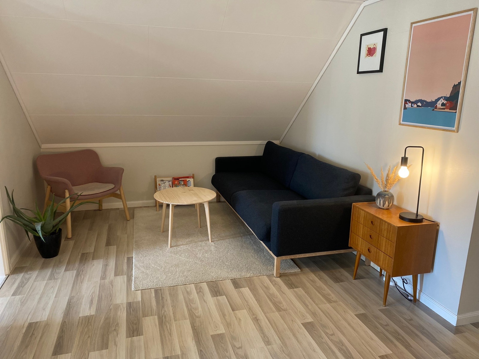 Loftstue Galleribilde