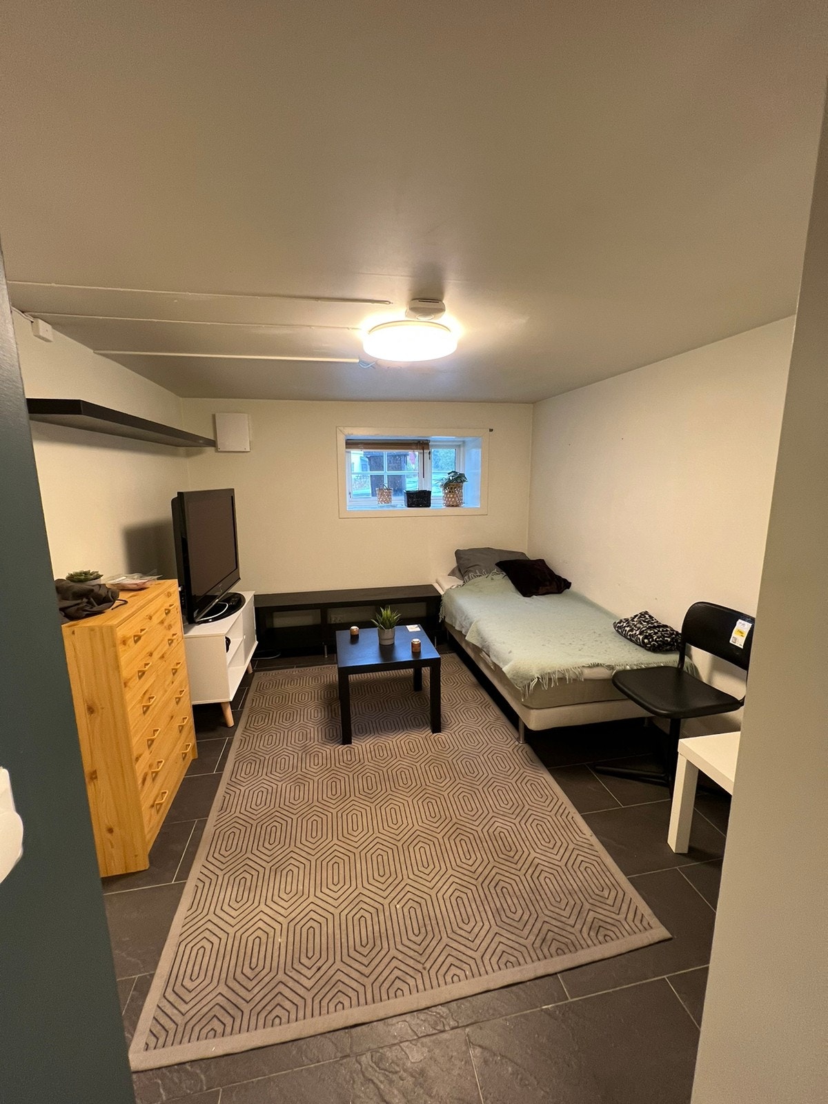 Oppholdsrom med godkjent rømningsvei. Galleribilde