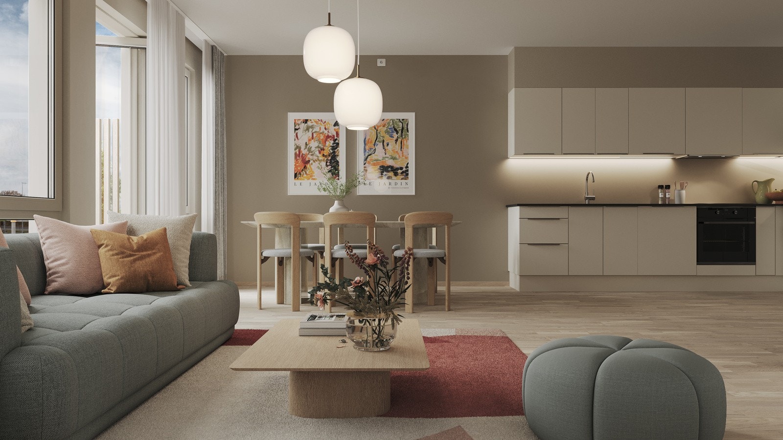 Lyst og moderne Galleribilde