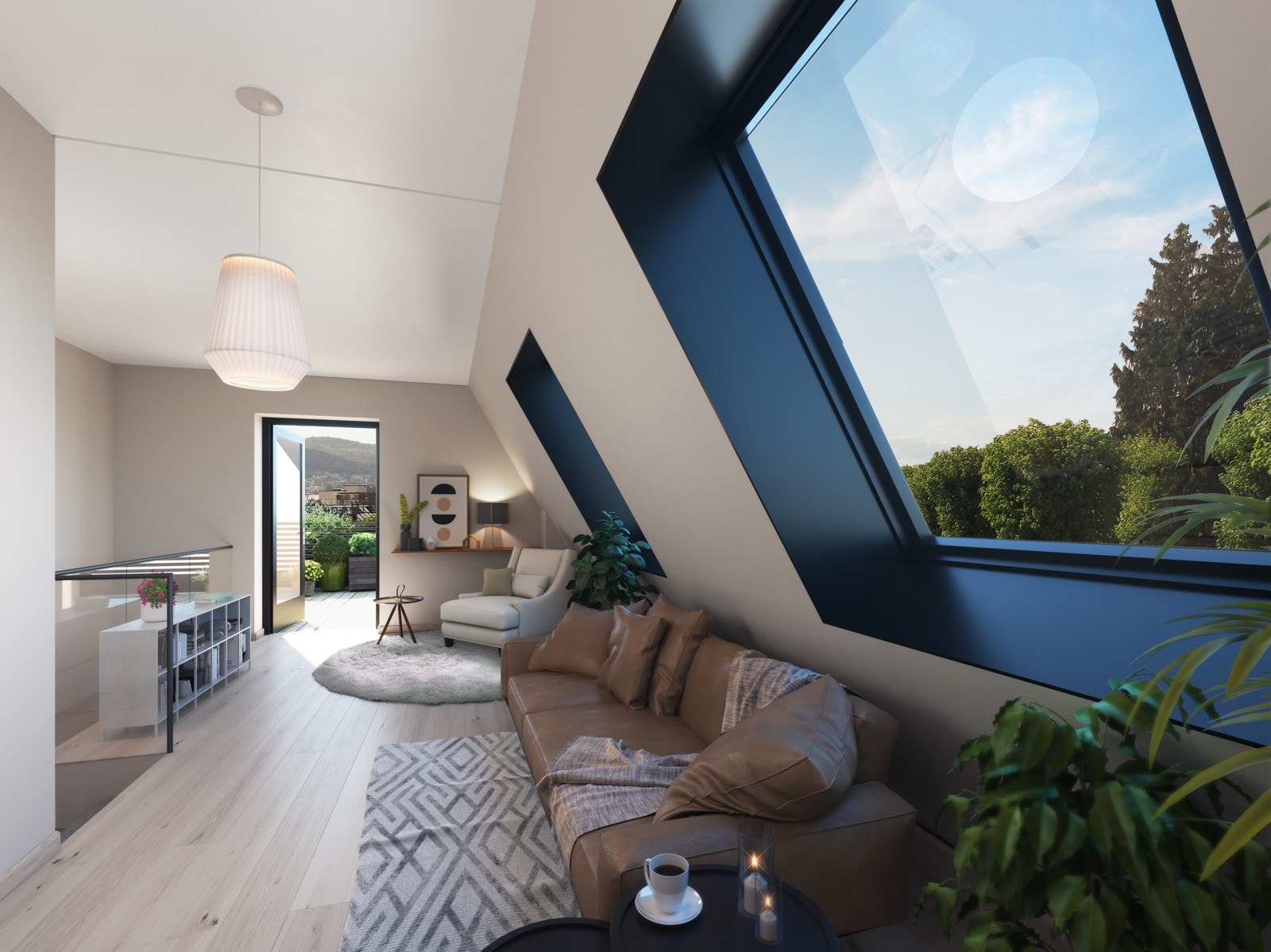 Illustrasjonsbilde fra Townhouse, TH-03. Galleribilde