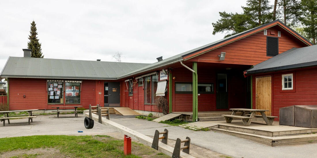 Gangavstand til Ingeberg barnehage. Galleribilde
