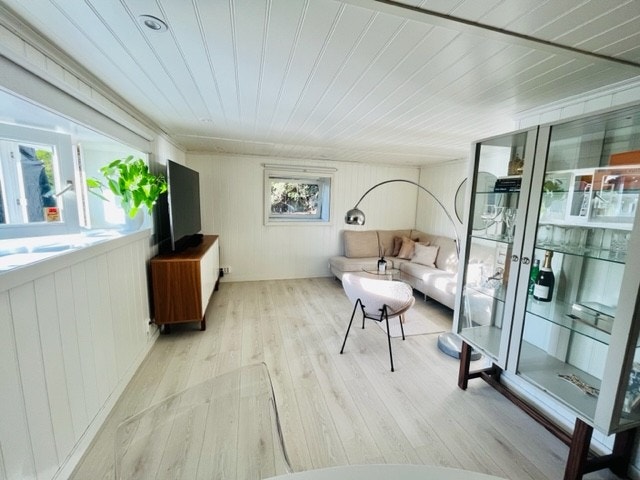 Stue med utsikt Galleribilde