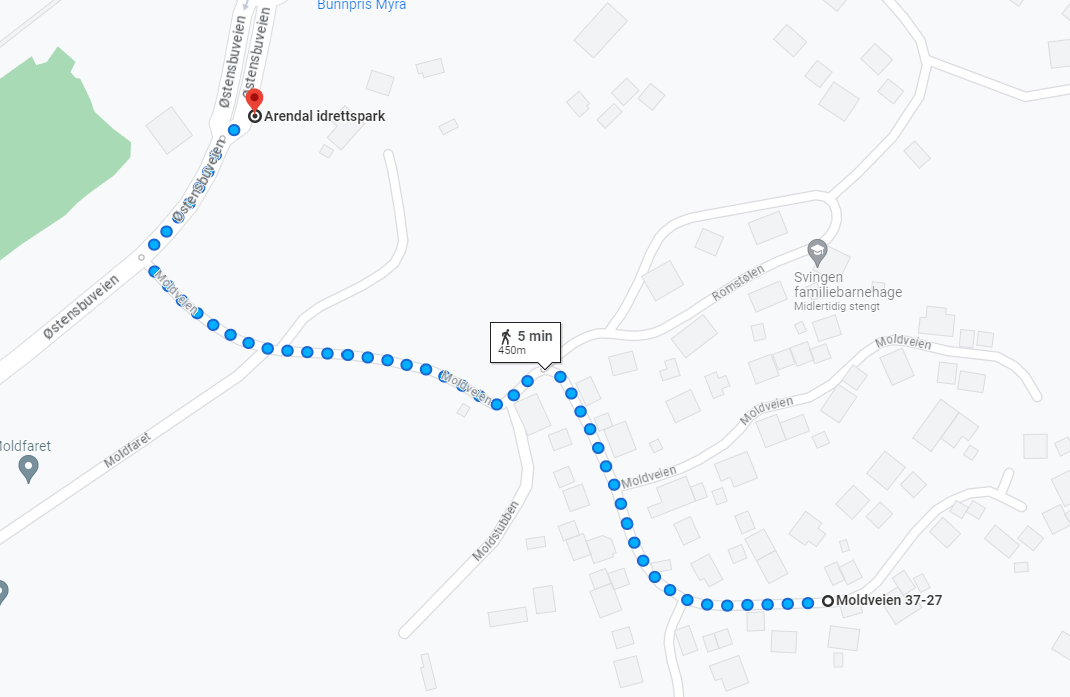 Busstopp og butikk rett i nærheten Galleribilde