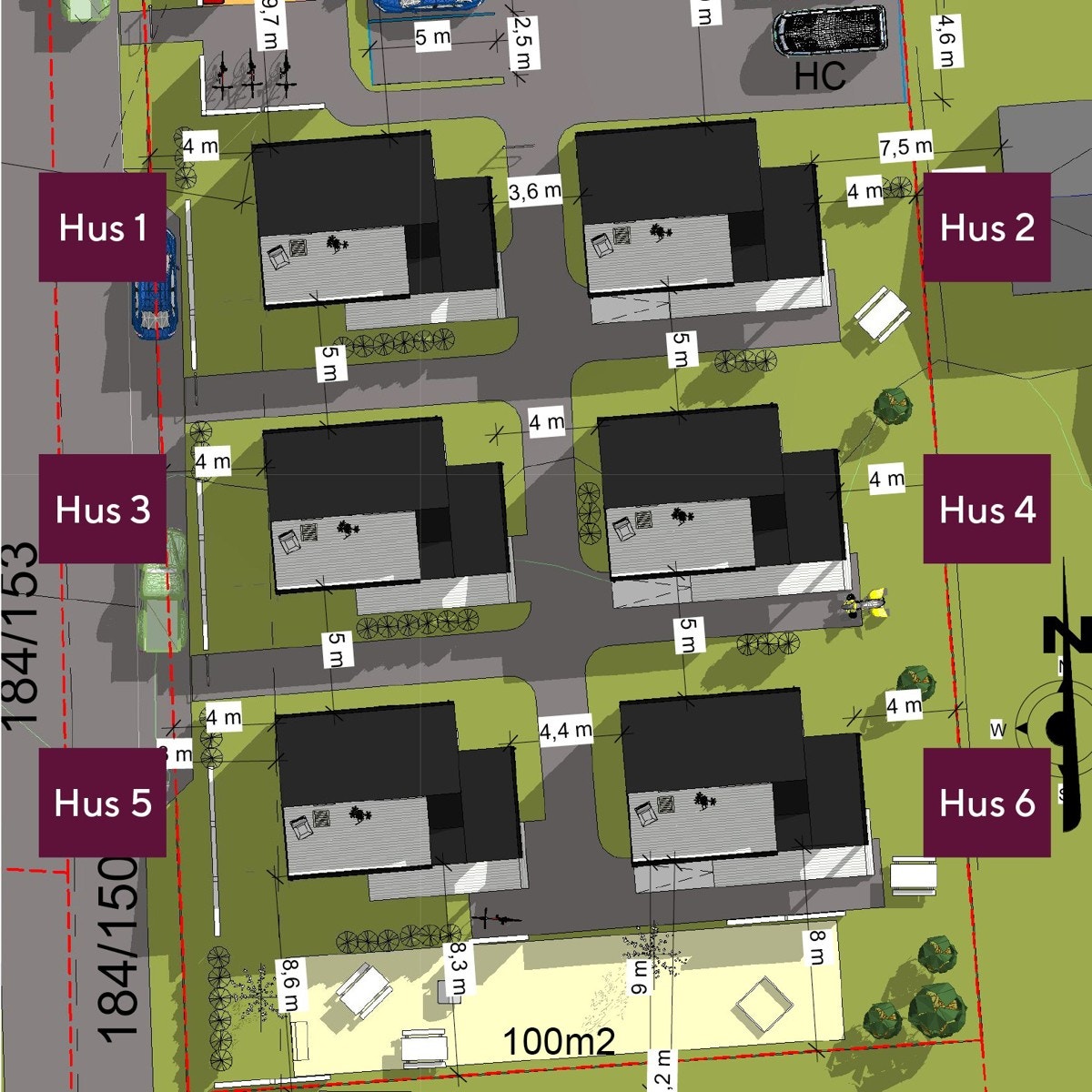 situasjonsplan Galleribilde