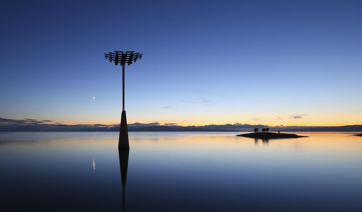 Klokketårnet v/ Skibladnerbrygga i Hamar Galleribilde