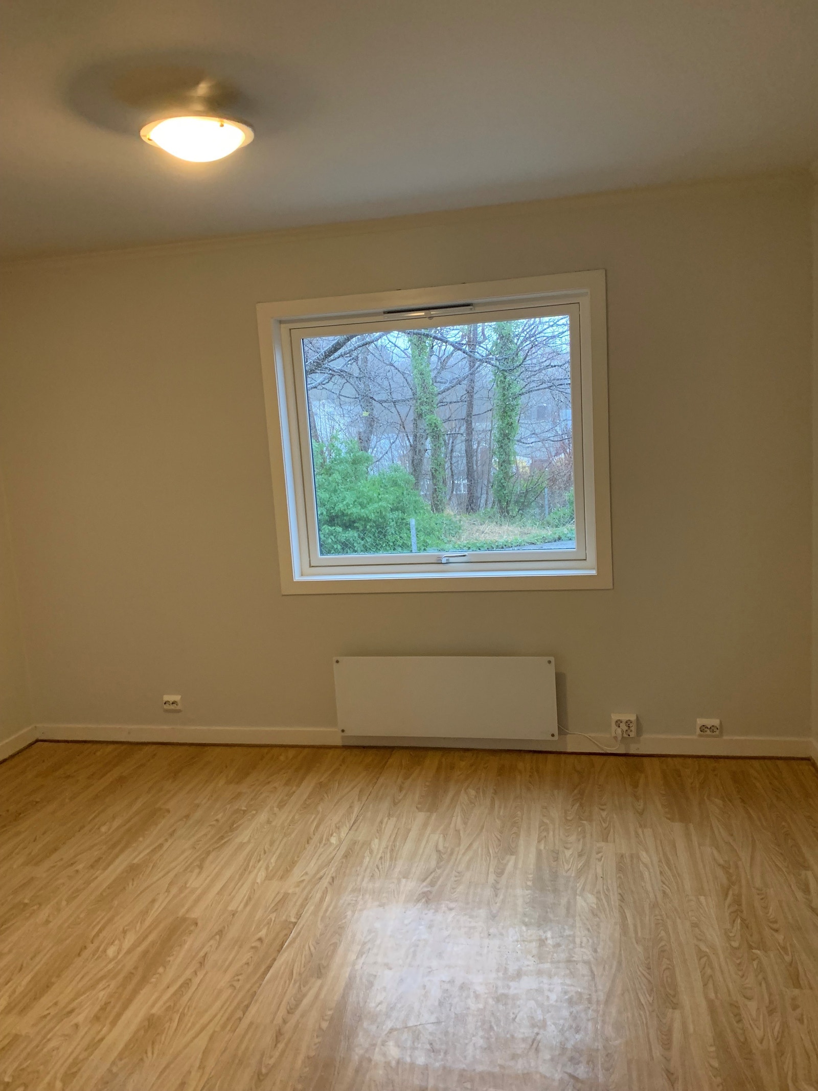 Stort åpent rom som kan brukes som soverom/stue Galleribilde