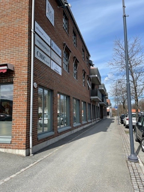 Fortau langs senteret Galleribilde