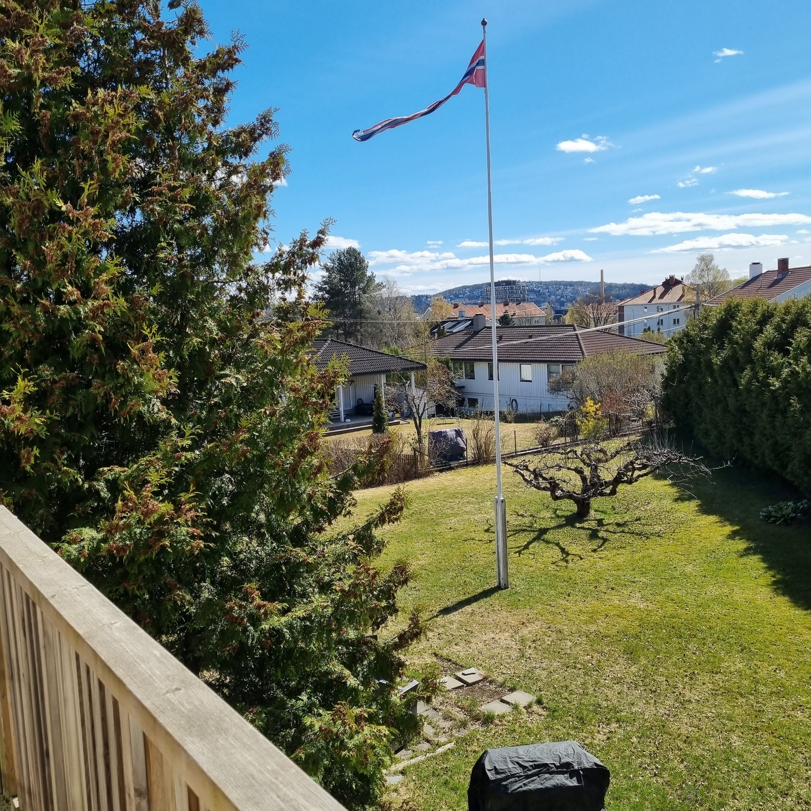 Utsikt terrasse Galleribilde