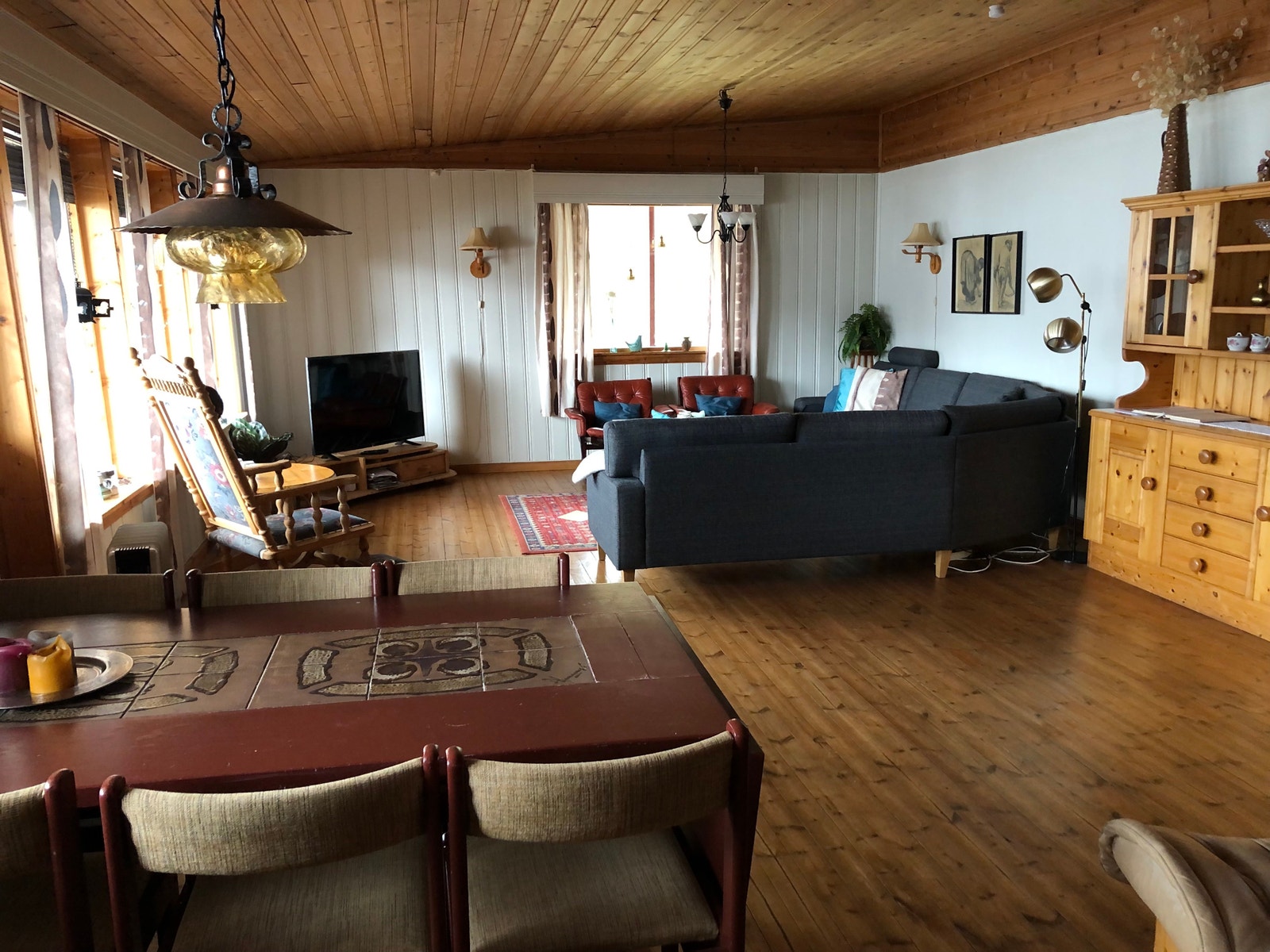 Stor og romslig stue Galleribilde