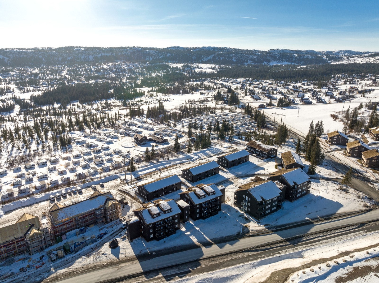 Fra leiligheten er det umiddelbar nærhet til alt av fasiliteter på Skeikampen Galleribilde