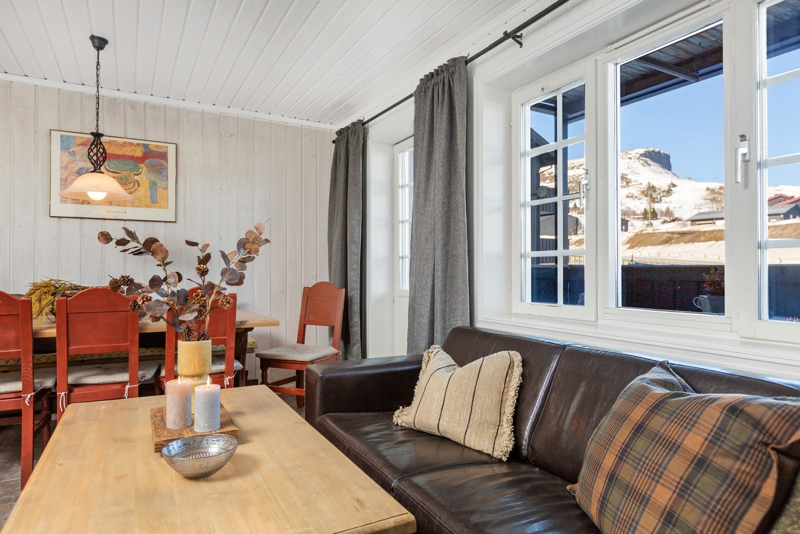 Fantastisk utsikt mot Skeikampen Galleribilde