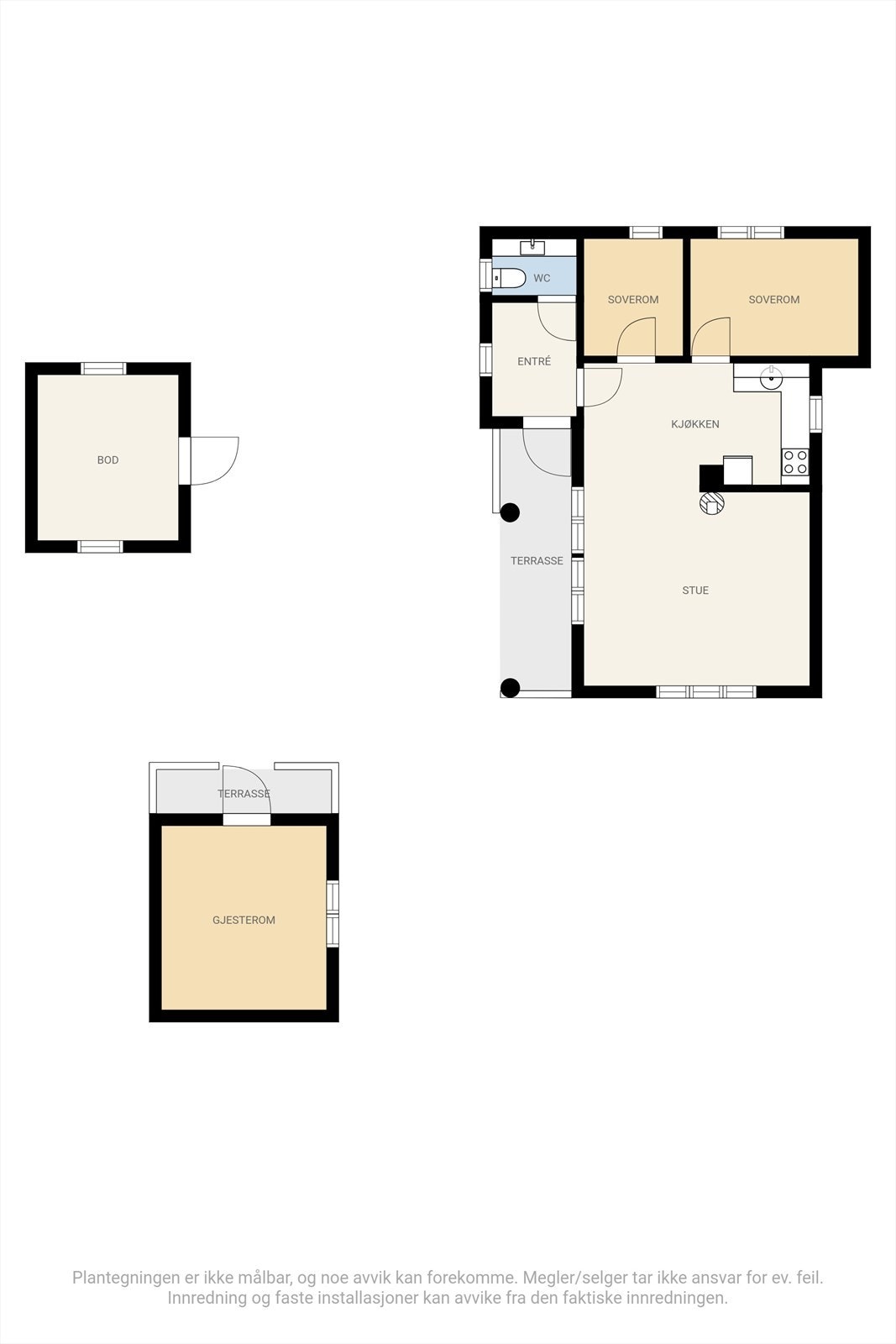 Plantegning Galleribilde