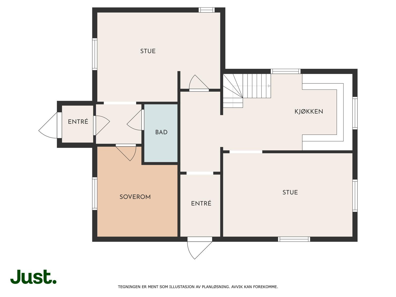 Planskisse hovedplan.