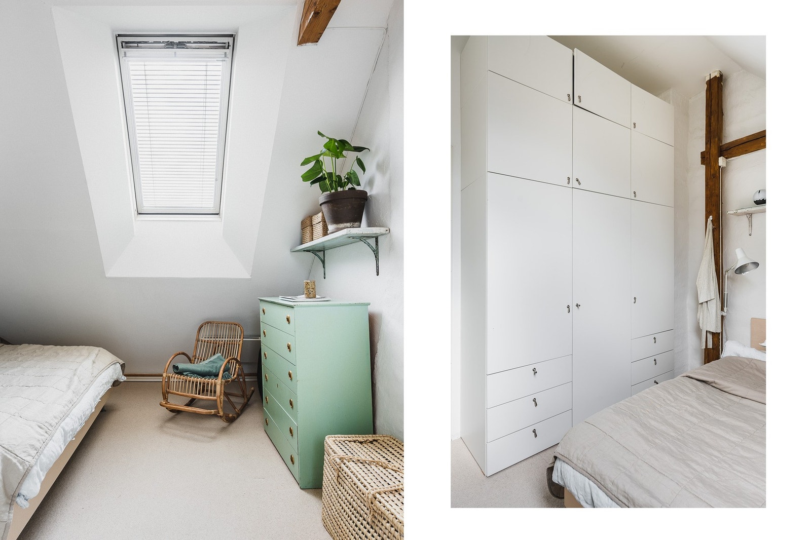 Soverom med mye lagringsplass og gode lysforhold. Galleribilde