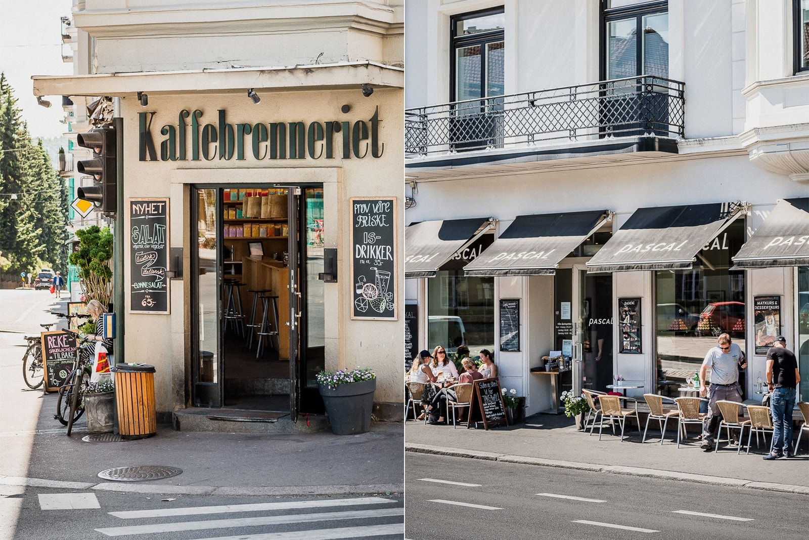 Nærhet til caféer og restauranter. Galleribilde