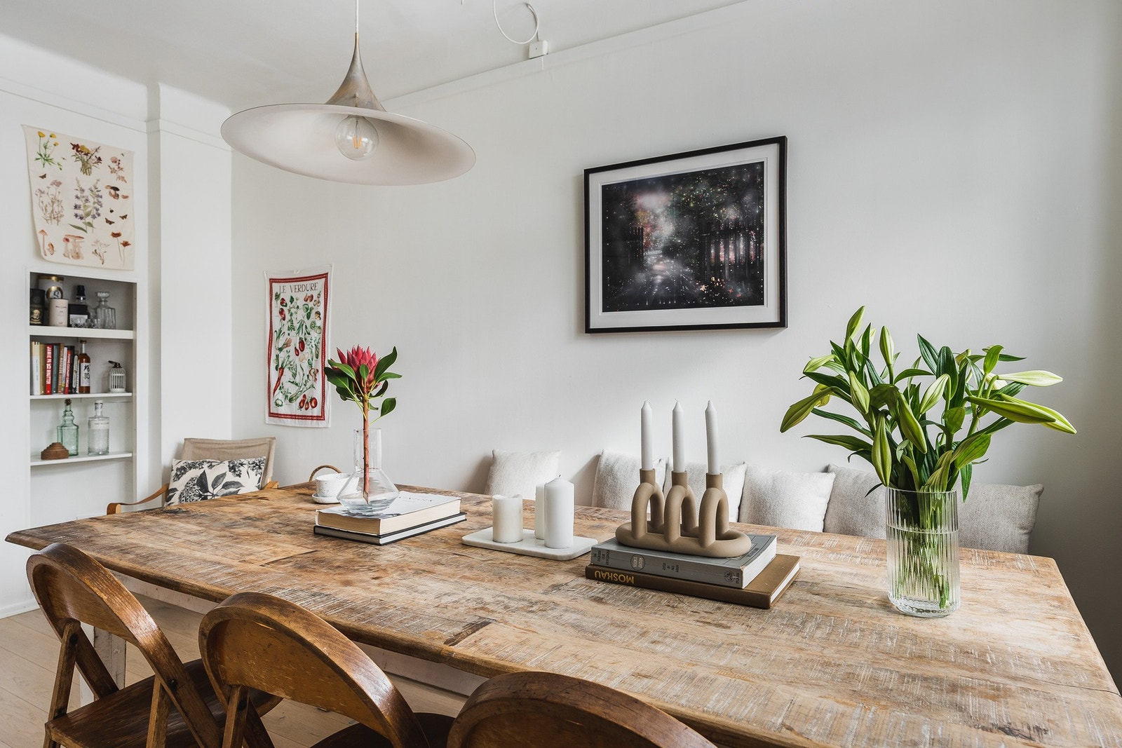 Lys og luftig atmosfære. Galleribilde