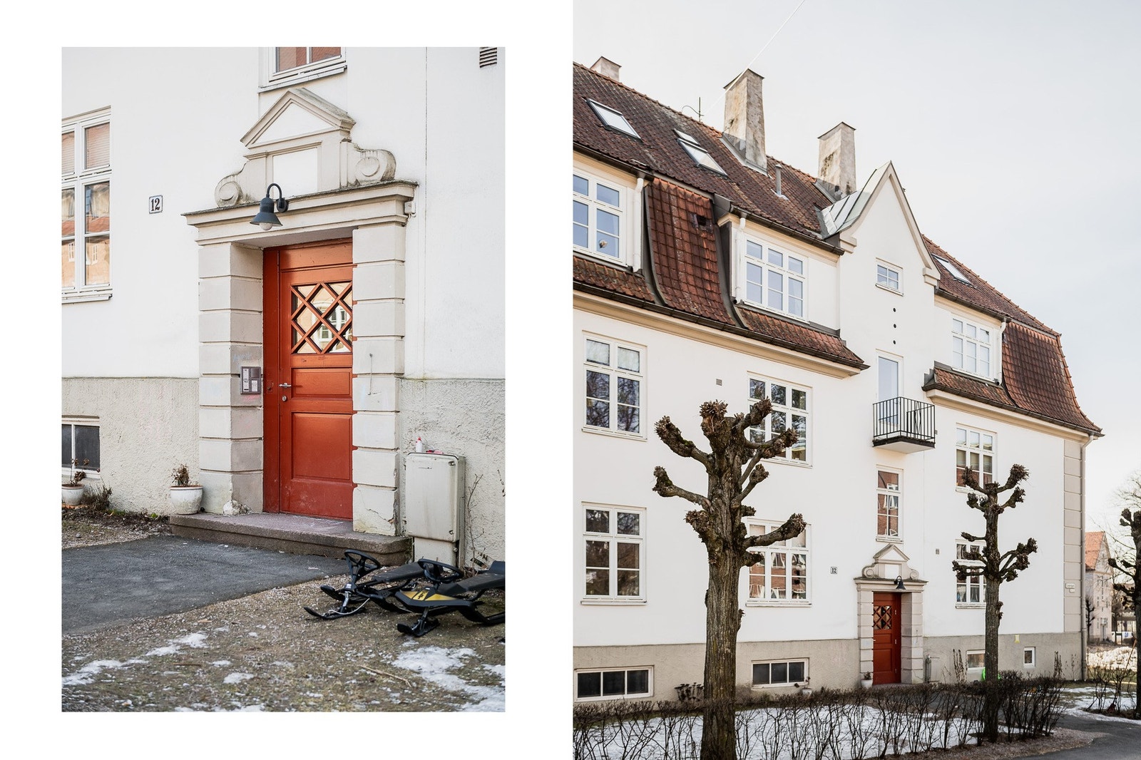 Hyggelig inngangsparti. Galleribilde