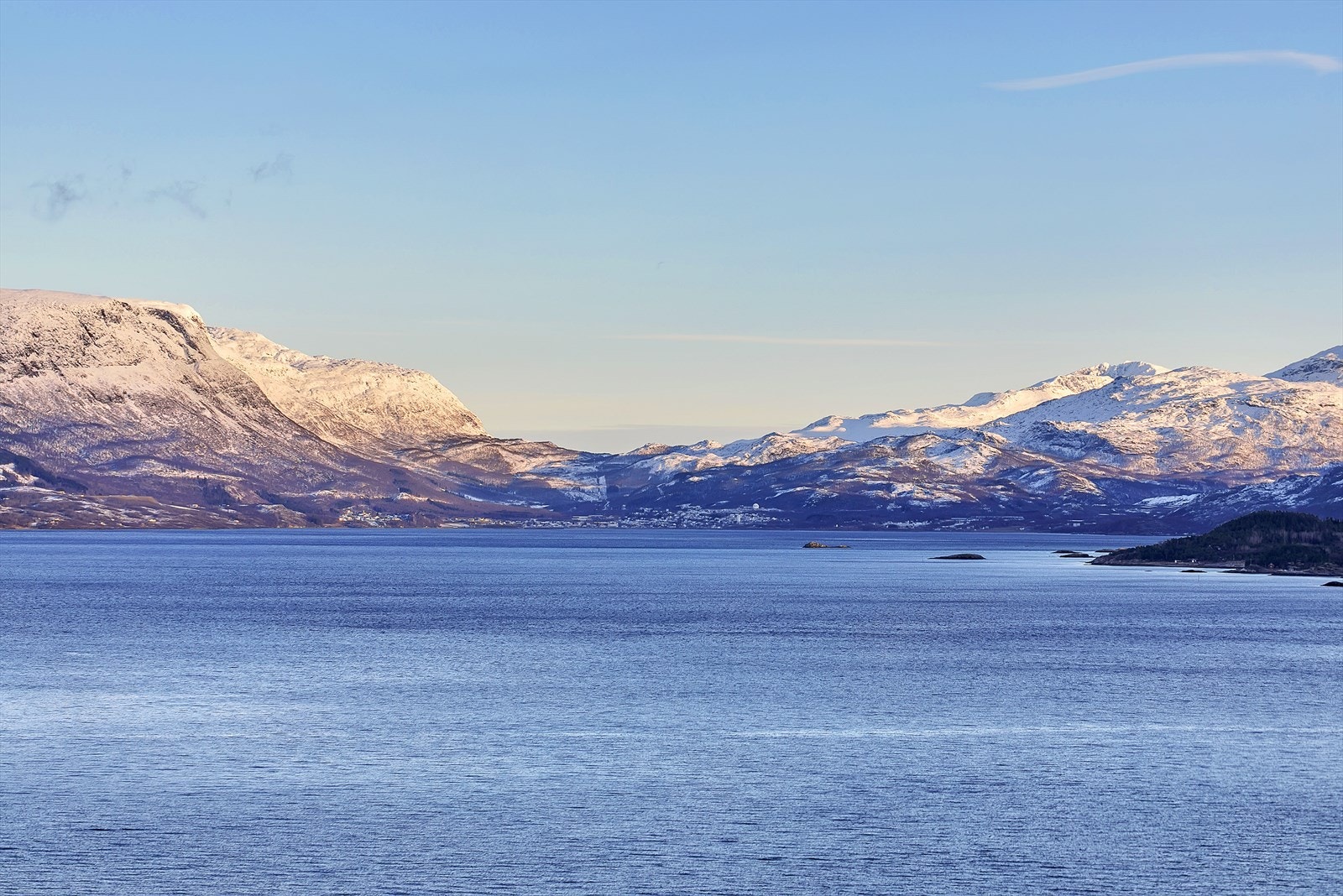 Utsikt fra balkongen Galleribilde