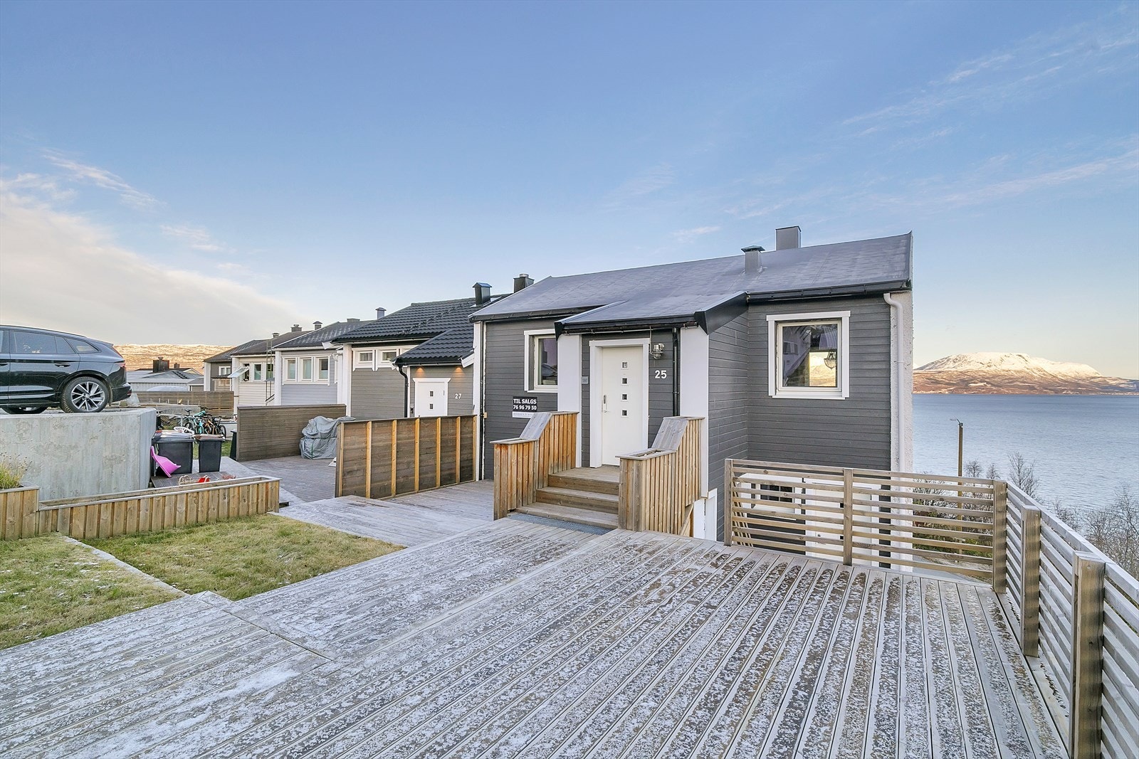 Solrikt uteområde Galleribilde