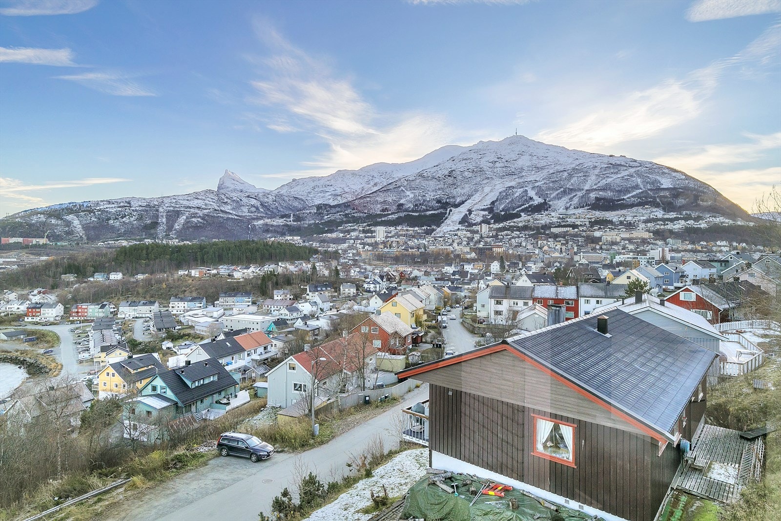 Utsikt fra spisestuen Galleribilde