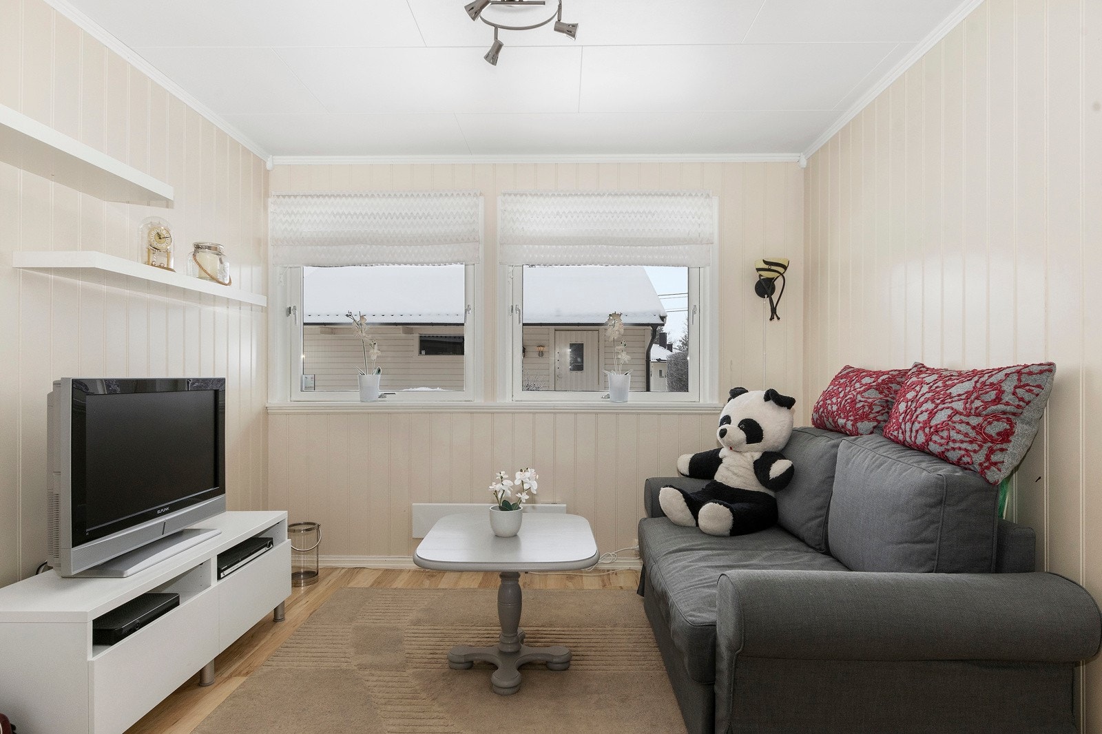 Soverom 3 er lyst og pent Galleribilde